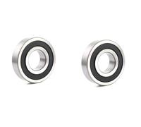 ESYSMSToz 6306-2RZ Roulements de Moteur de précision à Gorge Profonde à Grande Vitesse Roulement en Acier 30x72x19mm,2pcs