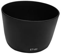 ET-60 Compatible avec Canon RF 75-300 mm F4-5.6, EF 75-300 mm f/4-5.6 III, EF75-300 mm f/4-5.6 III USM, pare-soleil d'objectif HUIPUXIANG 58 mm