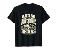 Et C'est Ainsi Que L'Aventure Commence, Amateur de Plein air T-Shirt