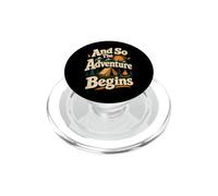 Et C'est Ainsi Que L'Aventure Commence en Camping PopSockets PopGrip pour MagSafe