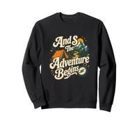 Et C'est Ainsi Que L'Aventure Commence en Montagne Sweatshirt