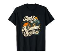 Et C'est Ainsi Que L'Aventure Commence en Montagne T-Shirt