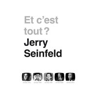 Et c'est tout ? - Jerry Seinfeld - H&o - broché - Bande dessinée
