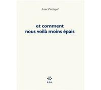 Et Comment Nous Voilà Moins Épais