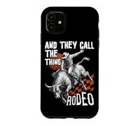 Et Ils appellent ça Rodeo Bull Riding Cowboy Western Texas Coque pour iPhone 11