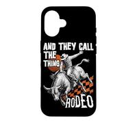 Et Ils appellent ça Rodeo Bull Riding Cowboy Western Texas Coque pour iPhone 16