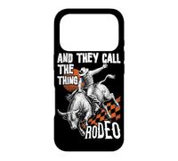Et Ils appellent ça Rodeo Bull Riding Cowboy Western Texas Coque pour iPhone 17 Pro
