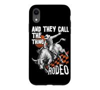 Et Ils appellent ça Rodeo Bull Riding Cowboy Western Texas Coque pour iPhone XR