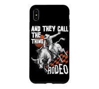 Et Ils appellent ça Rodeo Bull Riding Cowboy Western Texas Coque pour iPhone XS Max