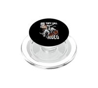 Et Ils appellent ça Rodeo Bull Riding Cowboy Western Texas PopSockets PopGrip pour MagSafe
