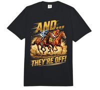 Et... Ils sont éteints! Courses hippiques Comfort Colors Adult Heavyweight T-Shirt