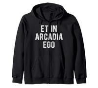 Et in Arcadia Ego Phrase littéraire Latine Sweat à Capuche