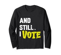 Et Je Vote Toujours pour Les élections de Droit de Vote 2024 Manche Longue