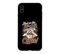 Et Le huitième Jour, Le Seigneur créa Le café Coque pour iPhone XS Max