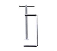 et menuiserie en acier ferme avec poignée en caoutchouc antidérapante pour équipement de serrage adaptable pour la protection du travail du bois F-Clip 46 mm-147 mm Gamme G-clamp coupe perçage (D)