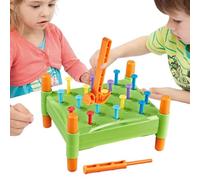 Et Ongles Pour Enfants | Jeu D'extraction De Clous De Banc,Jouets De Battre,Pour Garçons Et Filles Développement Motrice Et Coordination Œil-Main Précoce