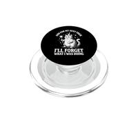 Et pour Mon Prochain Truc, j'oublierai ce Que Je faisais, Cat Lover PopSockets PopGrip pour MagSafe