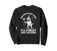 Et pour Mon Prochain Truc, j'oublierai ce Que Je faisais, Dog Pug Sweatshirt