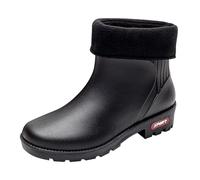Et Sabots Été Women's Spring Summer Autumn And Winter Short Sleeved Cotton Removable And Washable Outdoor Fashion Work Fishing Car Wash Kitchen Non Warm Rain Bottines Et Bottines Talons (Black, 37)