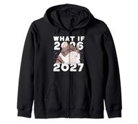 Et si 2026 était Juste Une Bande-Annonce pour 2027 ? Funny Cat Meme Sweat à Capuche