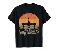 Et si je ne suis pas assez stupide Goose Meme Funny Duck pour hommes et femmes T-Shirt