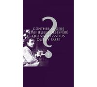 Et si je suis désespéré que voulez-vous que j'y fasse ? – Allia