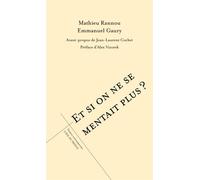 Et si on ne se mentait plus ? - Collectif - L'oeil Du Prince Eds - broché - Théâtre