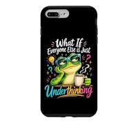 Et si Tout Le Monde n'était qu'une Blague Humoristique sur la Grenouille Coque pour iPhone 7 Plus/8 Plus