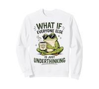 Et si Tout Le Monde n'était qu'une Blague Humoristique sur la Grenouille Sweatshirt