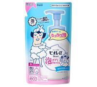 Et sortez avec la recharge de gel douche Biore U Foam de 480 ml.