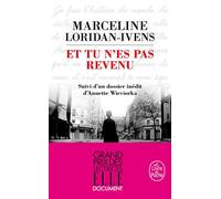 Et tu n'es pas revenu - Marceline Loridan Ivens - Lgf - Poche - Roman