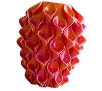 Et Vase à Fleurs en Or Vase imprimé en 3D Décorations d ' intérieur Modernes Vases à Fleurs décoratifs pour centres de Table de Mariage de fête Vases décoratifs pour décorations d ' intérieur