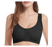 Et Ventes Flash du Jour, Bralette Femme, Brassiere Post operatoire, soutiengorge Ajustable, soutiengorge Femme Push up, brassière Forte Poitrine, Bras Micro Low Profile, Soutien Gorge Noir
