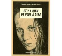 Et y a rien de plus à dire - Simon Texier - Lansman Eds - broché - Théâtre