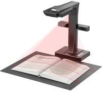 ET16-P Scanner de livres professionnel avec lumière de remplissage LED, scanner de documents 16 mégapixels,Visualiseur A3 pour Windows et macOS avec technologie d'aplatissement laser