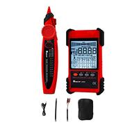 ET616 Testeur de câble portable avec écran LCD, recherche analogique-numérique, test POE, jumelage de câbles, sensibilité réglable, longueur du câble réseau, mesure des courts-circuits et des