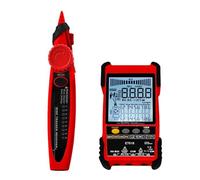 ET618 PRO 2 En 1 Testeur De Câble Réseau 600M Longueur Analogiques Recherche Numérique Test POE Appairage LCD Portable Tracker Diagnostics Rapides Précis