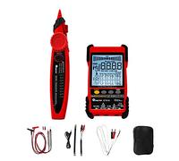 ET618 Testeur de câble portable avec écran LCD, recherche analogique/numérique, test POE, couplement de câbles, sensibilité réglable, longueur du câble réseau, mesure des courts-circuits et des