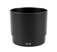 ET67 ABS pare-soleil EF 100 mm F/2.8 Protecteur d'objectif de montage macro pour protéger à nouveau la lumière indésirable