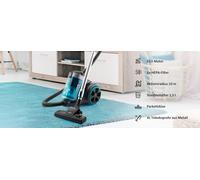 ETA Aspirateur au sol STELLAR ETA122190000, 700 watts, sans sac, moteur ECO, rayon d'action 10 m, bac à poussière 1,5 l