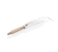 ETA Fenite Fer à friser I Coiffage I Brosse 16 mm et 19 mm I 400 W I 2 niveaux I Boucler I Entretien I Boucle I Câble de 1,8 m I Blanc - Doré