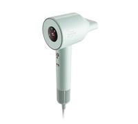 ETA Fenite Pastels Sèche-cheveux professionnel ionique avec moteur haute vitesse sans balais, très silencieux et léger, avec diffuseur et concentrateur magnétique, 1600 W, vert