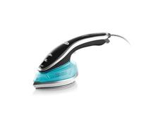 ETA Fer à vapeur manuel 2 en 1 et fer à repasser à vapeur LARA ETA127090000, puissance 1200 watts, surface en céramique, vapeur automatique jusqu'à 50 g/min