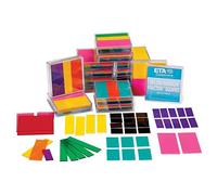 Eta Hand2mind Deluxe Plastique Rainbow Fraction Carreaux salle de classe Basics kit