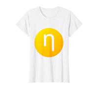 ETA Minuscule - Septième Lettre de l'alphabet Grec T-Shirt Graphique avec Valeur