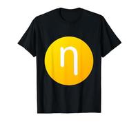 ETA Minuscule - Septième Lettre de l'alphabet Grec T-Shirt Graphique avec Valeur