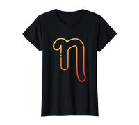 ETA Minuscule - Septième Lettre de l'alphabet Grec T-Shirt Graphique avec Valeur