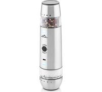 ETA Moulin à sel et à poivre Molino Duo I 2 en 1 I électrique I Acier inoxydable I Moulin en céramique I Degré de mouture réglable I Chargement USB-C I Epicier