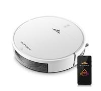 ETA Rover Rover Robot Aspirateur 2 en 1 | Jusqu'à 110 minutes d'autonomie | Extra fin | 7,7 cm | Application intelligente | Moteur numérique | 4 modes de nettoyage | Embout balai | Tous les tapis de