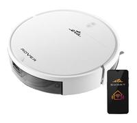 ETA Rover Rover Robot Aspirateur 2 en 1 | Jusqu'à 110 minutes d'autonomie | Extra fin | 7,7 cm | Application intelligente | Moteur numérique | 4 modes de nettoyage | Embout balai | Tous les tapis de